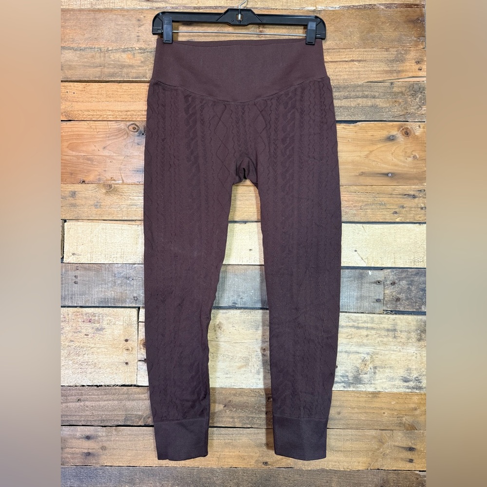 JoyLab Brown Leggings and Top Set - Picture 2 of 7